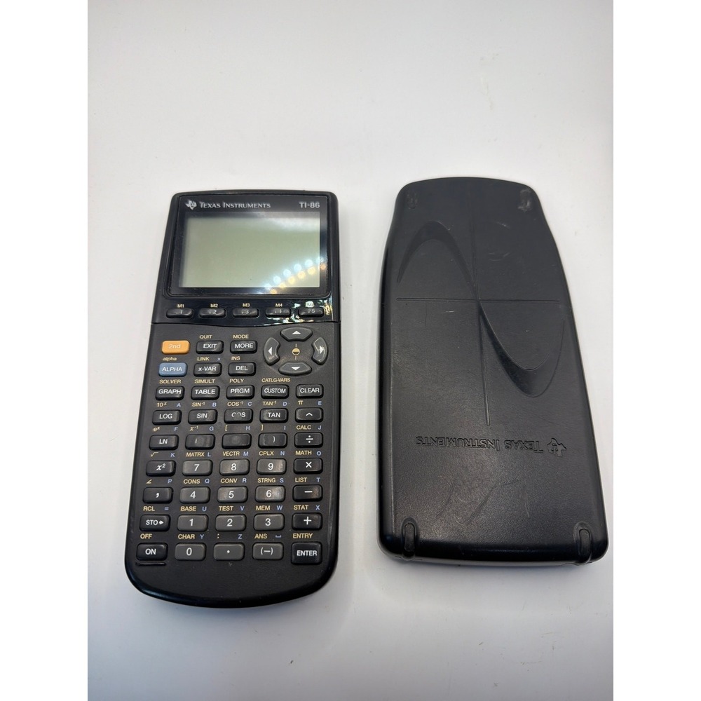 Texas Instruments Ti-86 Graphing Calculator With Cover